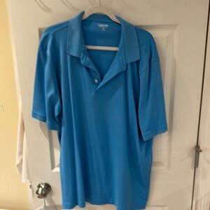 Land’s End XXL Men's Blue Polo Shirt